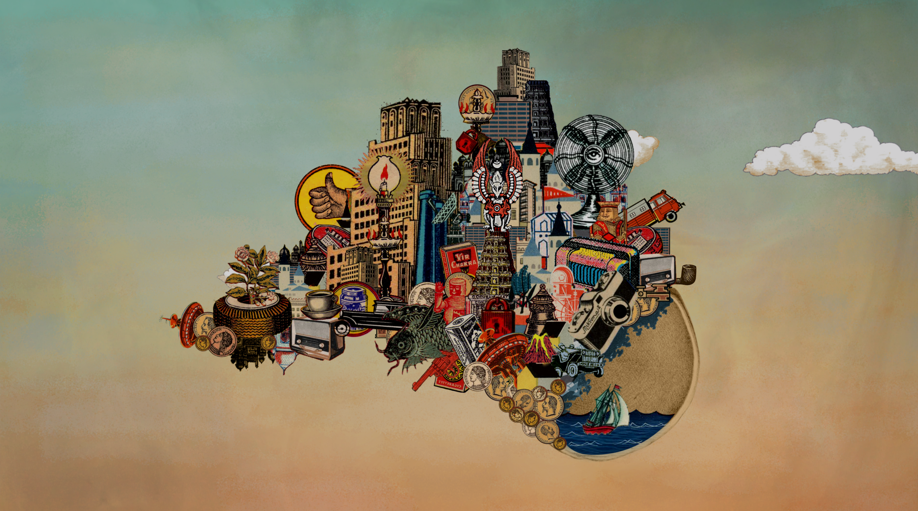 Цифровой коллаж: трансформация визуальных образов в искусстве и дизайне - 3